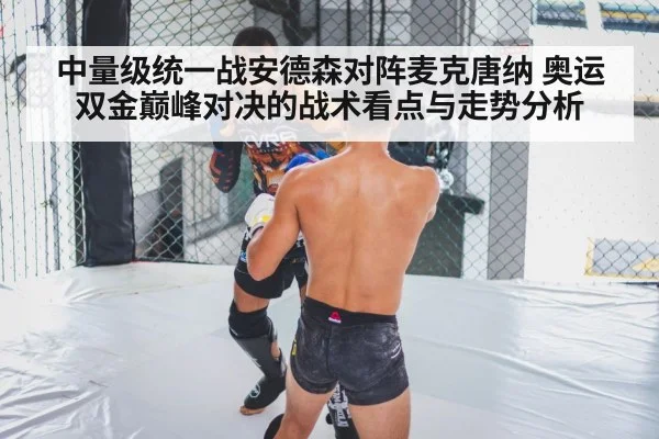 中量级统一战安德森对阵麦克唐纳 奥运双金巅峰对决的战术看点与走势分析